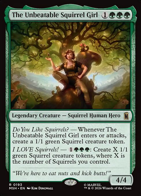The Unbeatable Squirrel Girl [ #0193 ] (MSH-R)