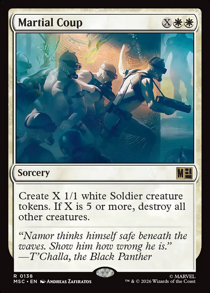Martial Coup [ #0138 ] (MSC-R)