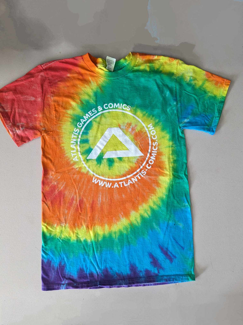 Atlantis Swag: Logo T-Shirt - Tie-Dye (Small)