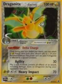 Dragonite (Delta Species) - 003/113 (DS) Holo Rare - Damaged Holofoil