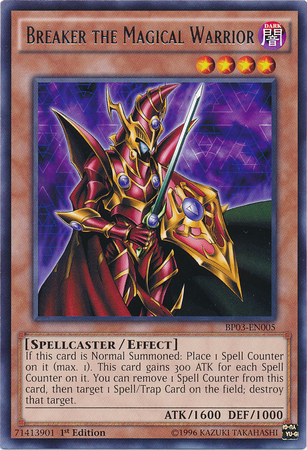 Breaker the Magical Warrior (BP03-EN005) Rare - Near Mint 1st Edition