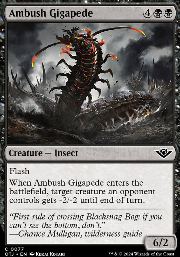 Ambush Gigapede [#0077] (OTJ-C)