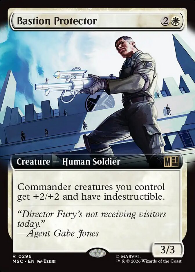 Bastion Protector [ #0296 Extended Art ] (MSC-R)