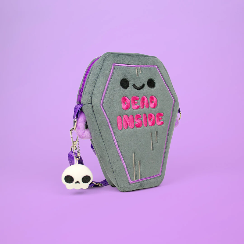 DEAD INSIDE PLUSH PURSE