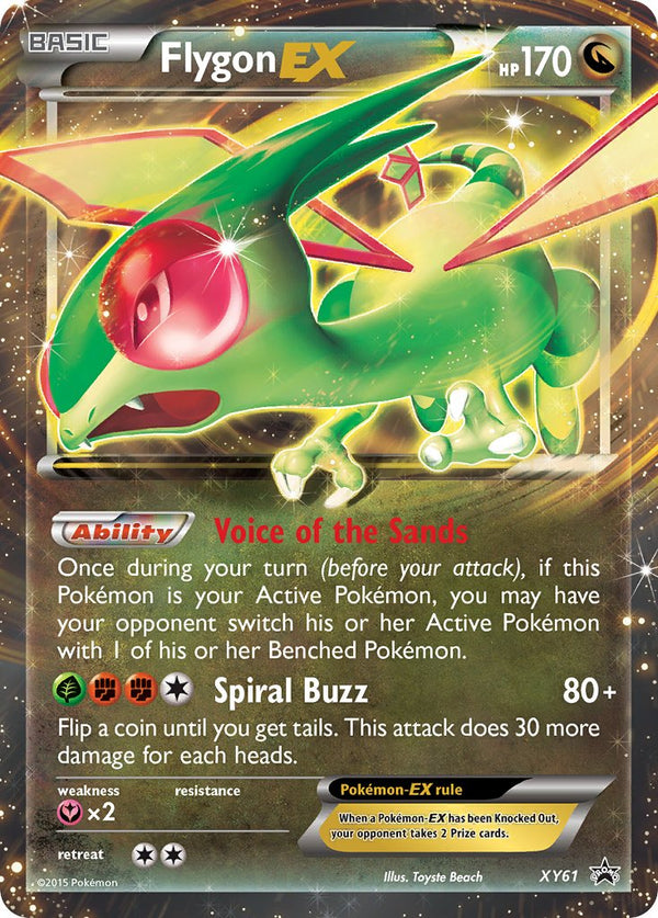 Flygon EX - XY61 (XY:PR) Promo - Near Mint Holofoil