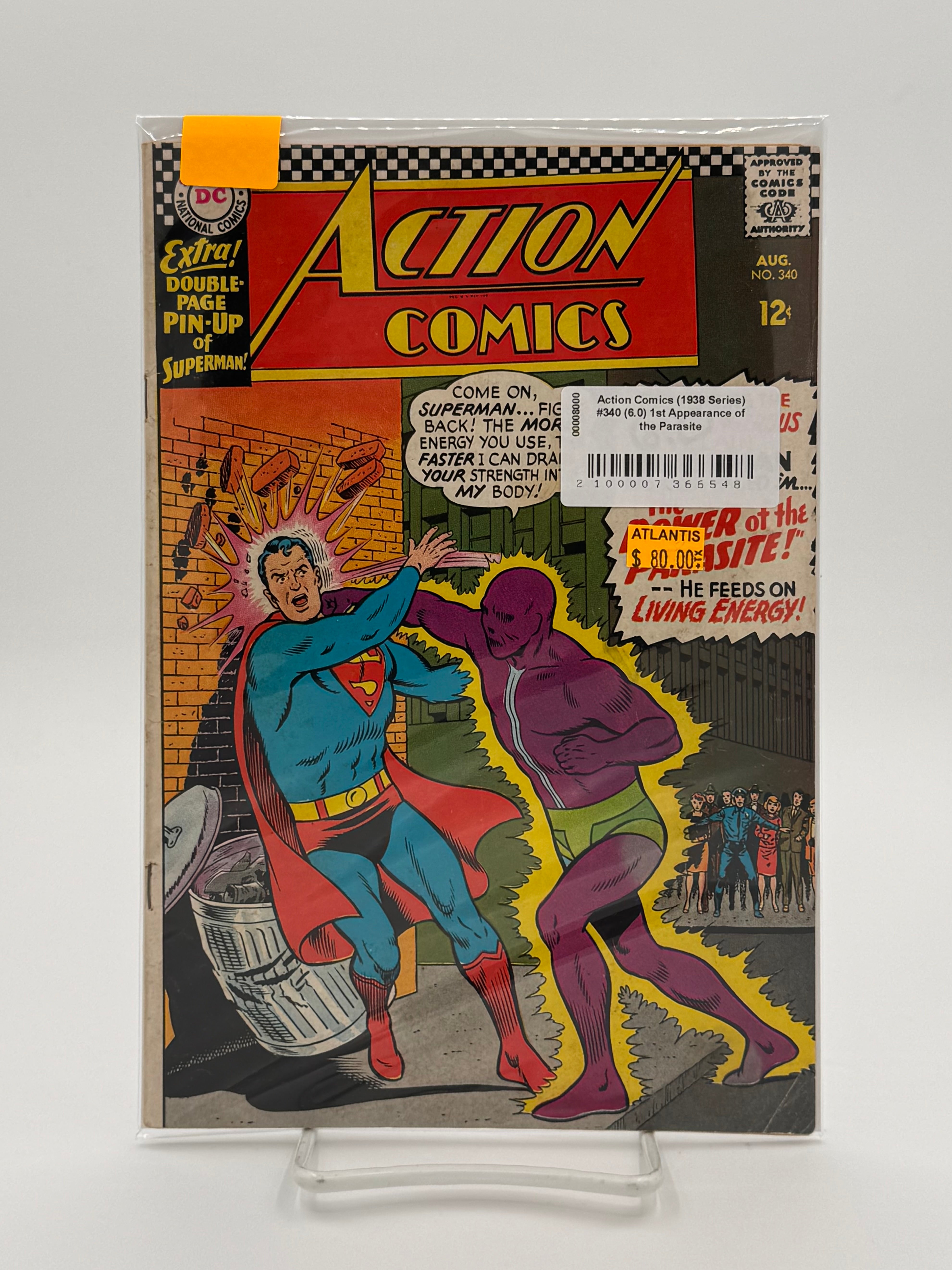 Action Comics (1938 Series) #340 (6.0) 1st Appearance of the Parasite