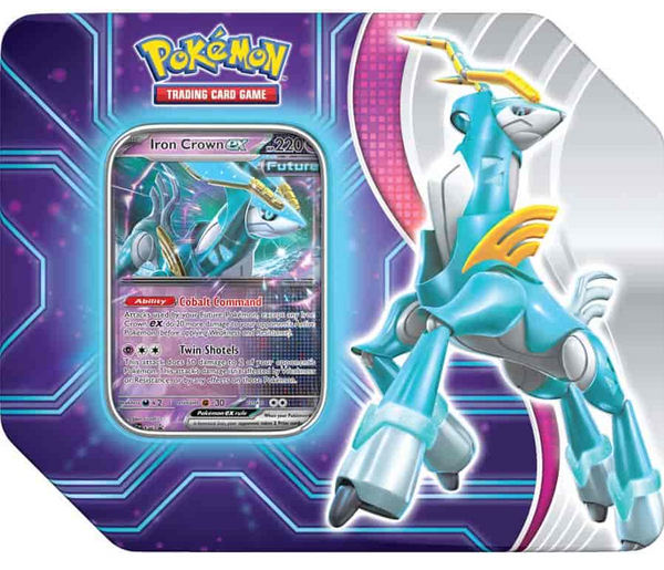 Pokemon TCG: Paradox Destinies Tin - Iron Crown ex