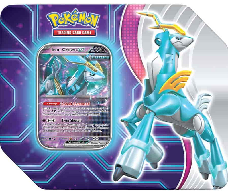 Pokemon TCG: Paradox Destinies Tin - Iron Crown ex