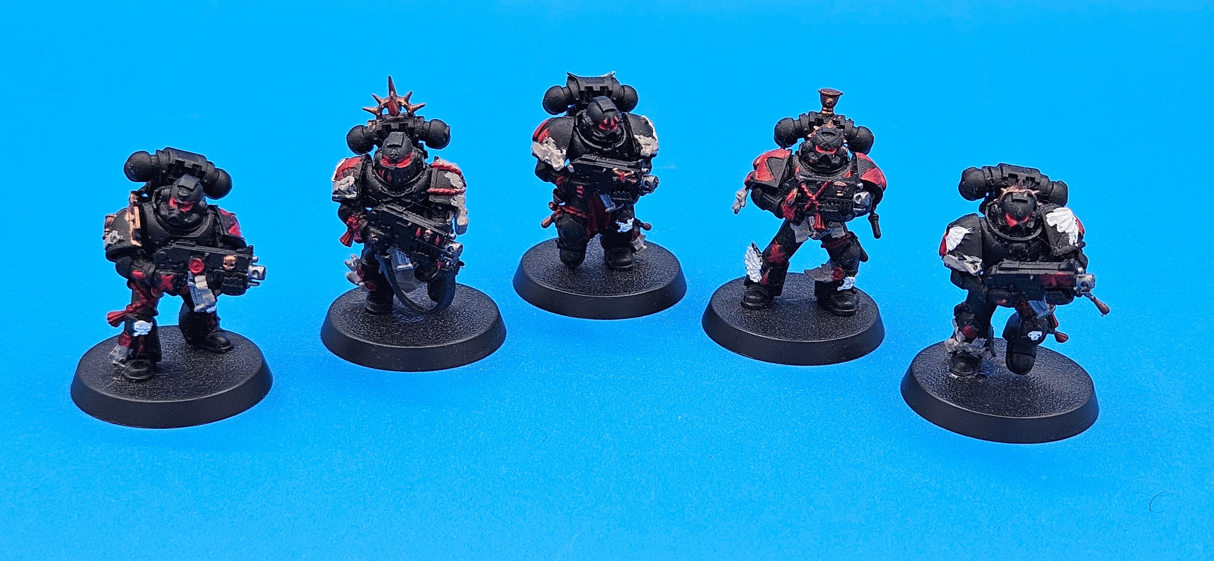 40K: Adeptus Astartes: Blood Angels - Death Company (OOP) (USED) [LOT #1]