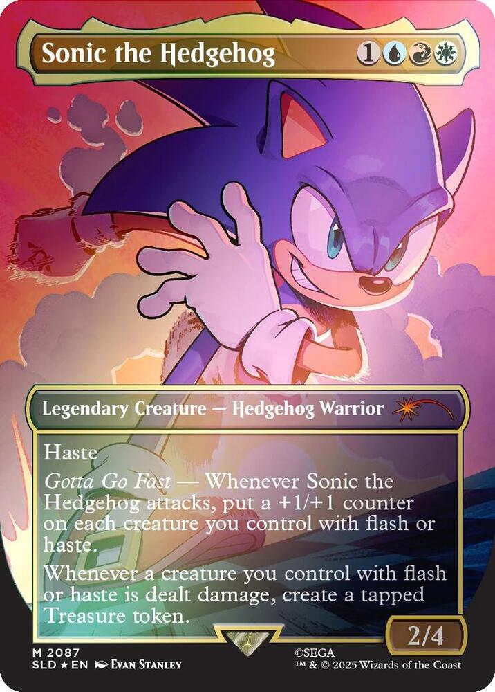 Sonic the Hedgehog [ #2083 ] (SLD-R-FOIL)