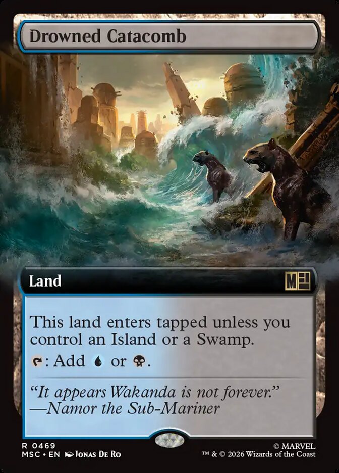 Drowned Catacomb [ #0469 Extended Art ] (MSC-R)