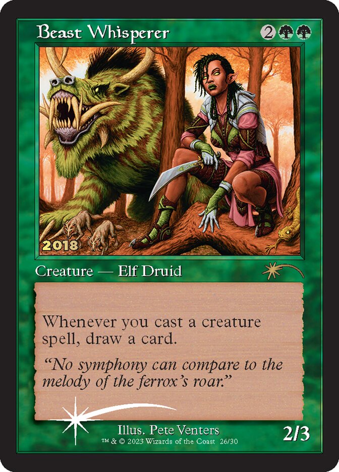 Beast Whisperer (P30A-R-FOIL)