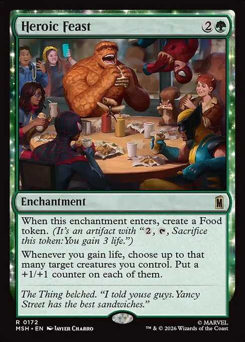 Heroic Feast [ #0172 ] (MSH-R)