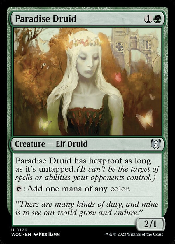 Paradise Druid [#0129 Reprints] (WOC-U)