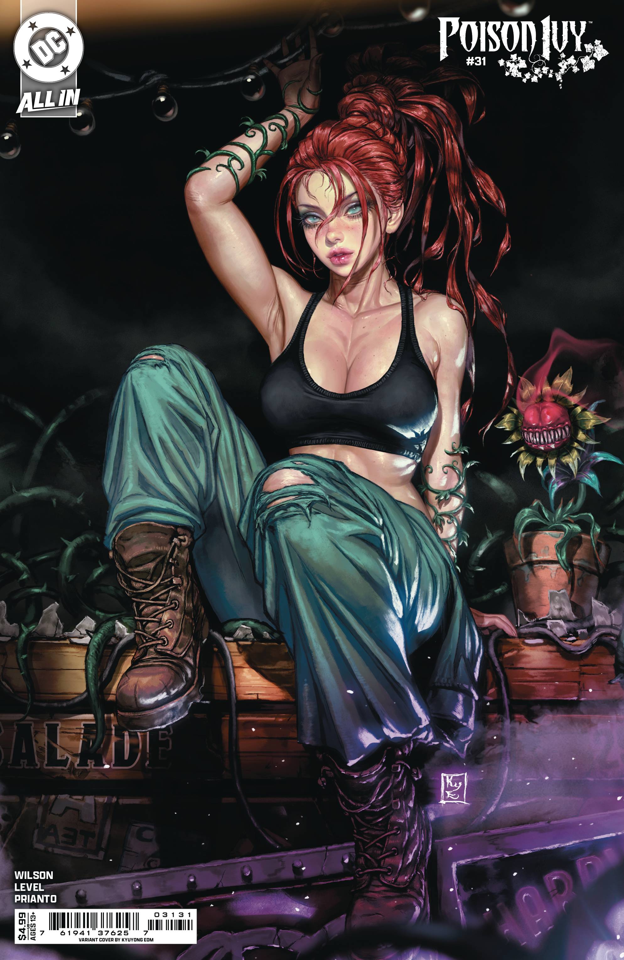 POISON IVY #31 CVR B KYUYONG EOM CARD STOCK VAR