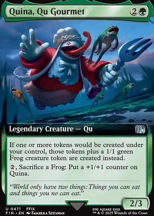 Quina, Qu Gourmet [ #0471 Extended Art ] (FIN-U)