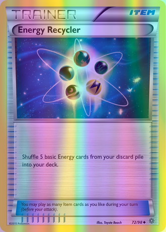 Energy Recycler - 072/098 (AOR) Uncommon - Near Mint Reverse Holofoil