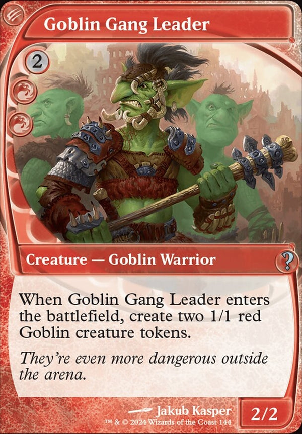 Goblin Gang Leader [#0144 Future Frame] (MB2-U)