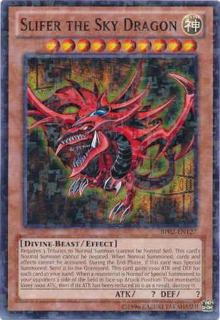 Slifer the Sky Dragon (Mosaic Rare) (BP02-EN127) Mosaic Rare - Near Mint Unlimited