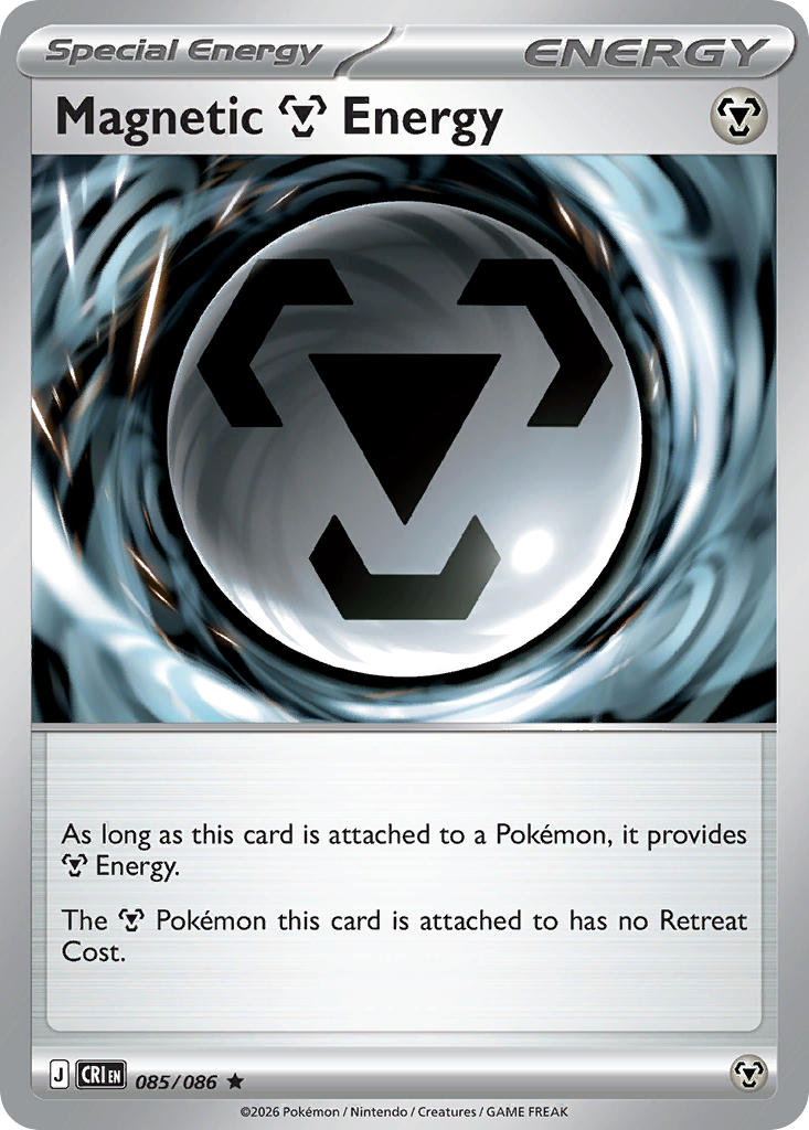 Magnetic Metal Energy - 085/086 (CRI) Rare