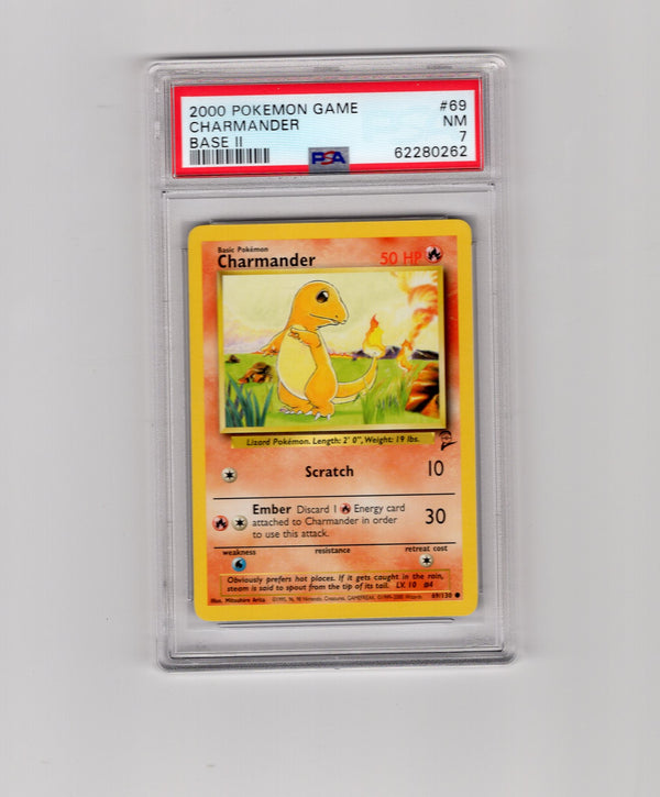 Charmander - 069/130 (B2) Common - Light Play (Graded - PSA 7)