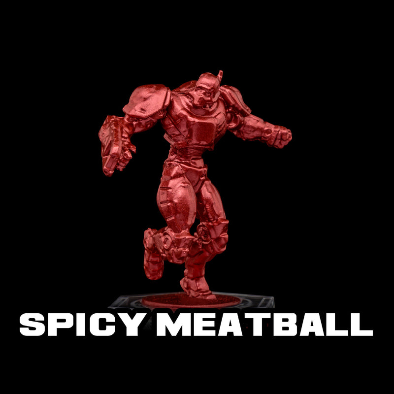 Turbo Dork 1.0: Metallic Acrylic - Spicy Meatball (20ml) (OOP)