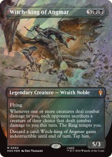 Witch-king of Angmar [ #0060 Borderless Surge Foil ] (HOC-M)