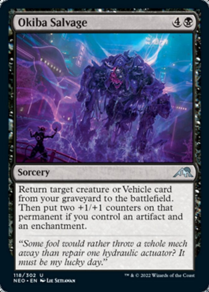 Okiba Salvage [ #118/302 ] (NEO-U)