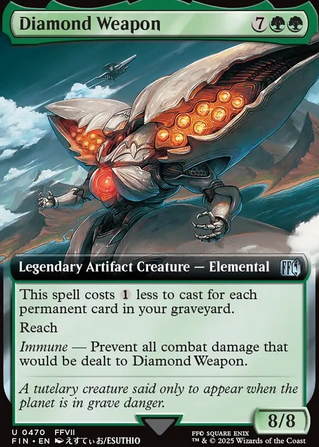 Diamond Weapon [ #0470 Extended Art ] (FIN-U)