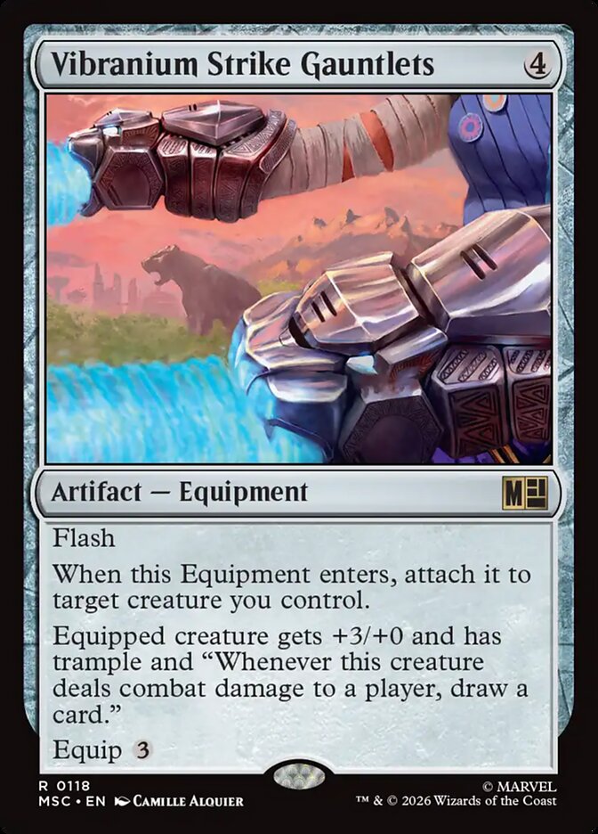 Vibranium Strike Gauntlets [ #0118 Surge Foil ] (MSC-R)