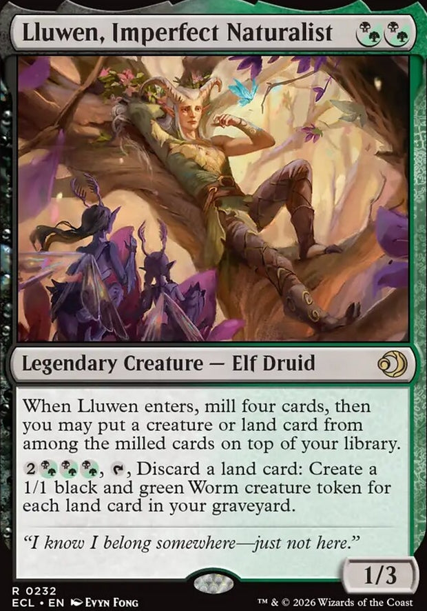 Lluwen, Imperfect Naturalist [ #0232 ] (ECL-R)