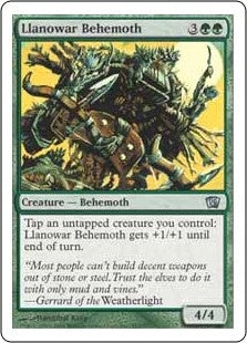 Llanowar Behemoth (8ED-U)