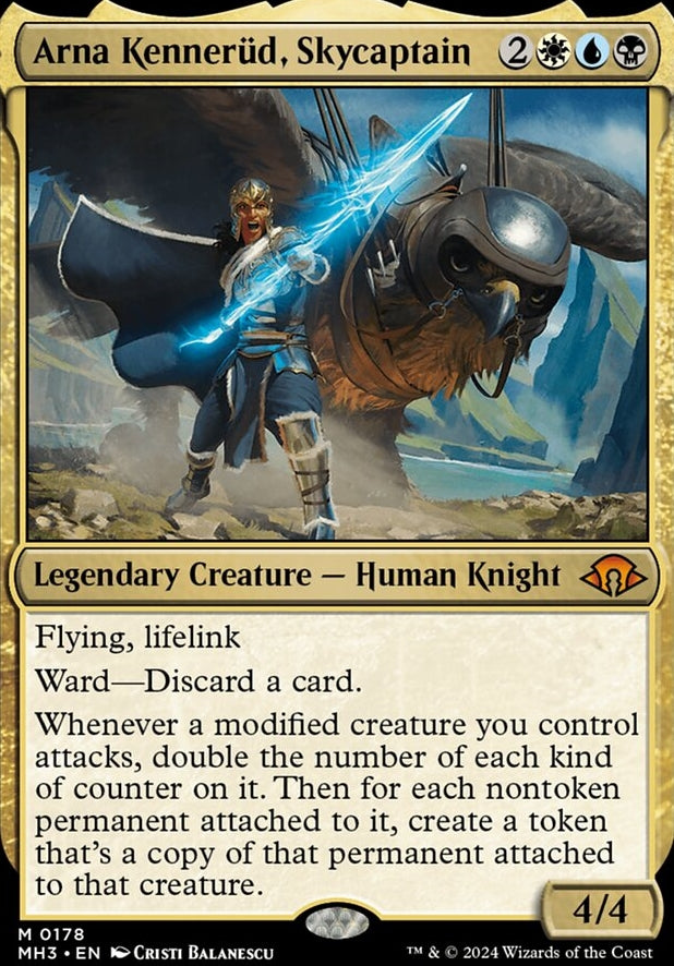 Arna Kennerud, Skycaptain [#0178] (MH3-M-FOIL)