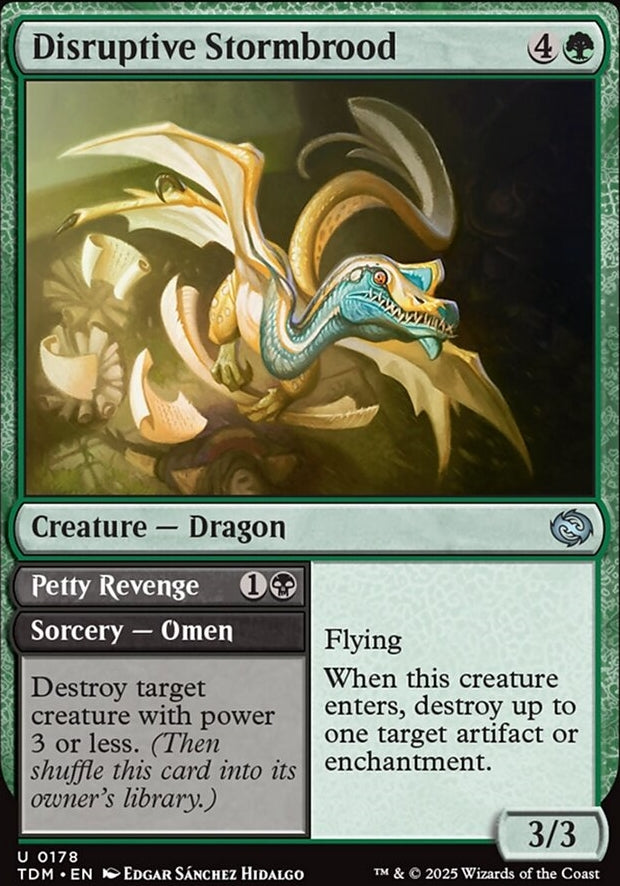Disruptive Stormbrood // Petty Revenge [ #0178 ] (TDM-U)
