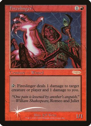 Fireslinger (FNM-P-FOIL) Light Play