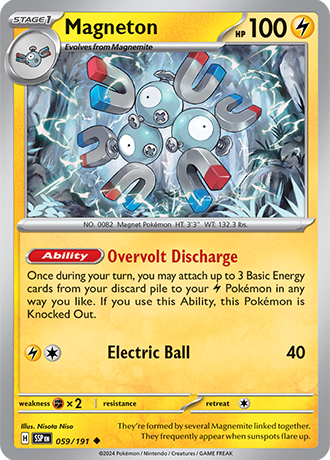 Magneton - 059/191 (SSP) Uncommon - Near Mint