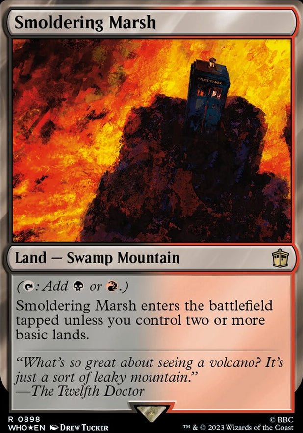 Smoldering Marsh [#0898 Surge Foil Reprint] (WHO-R)