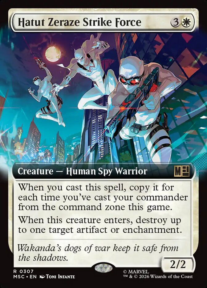 Hatut Zeraze Strike Force [ #0307 Extended Art ] (MSC-R)