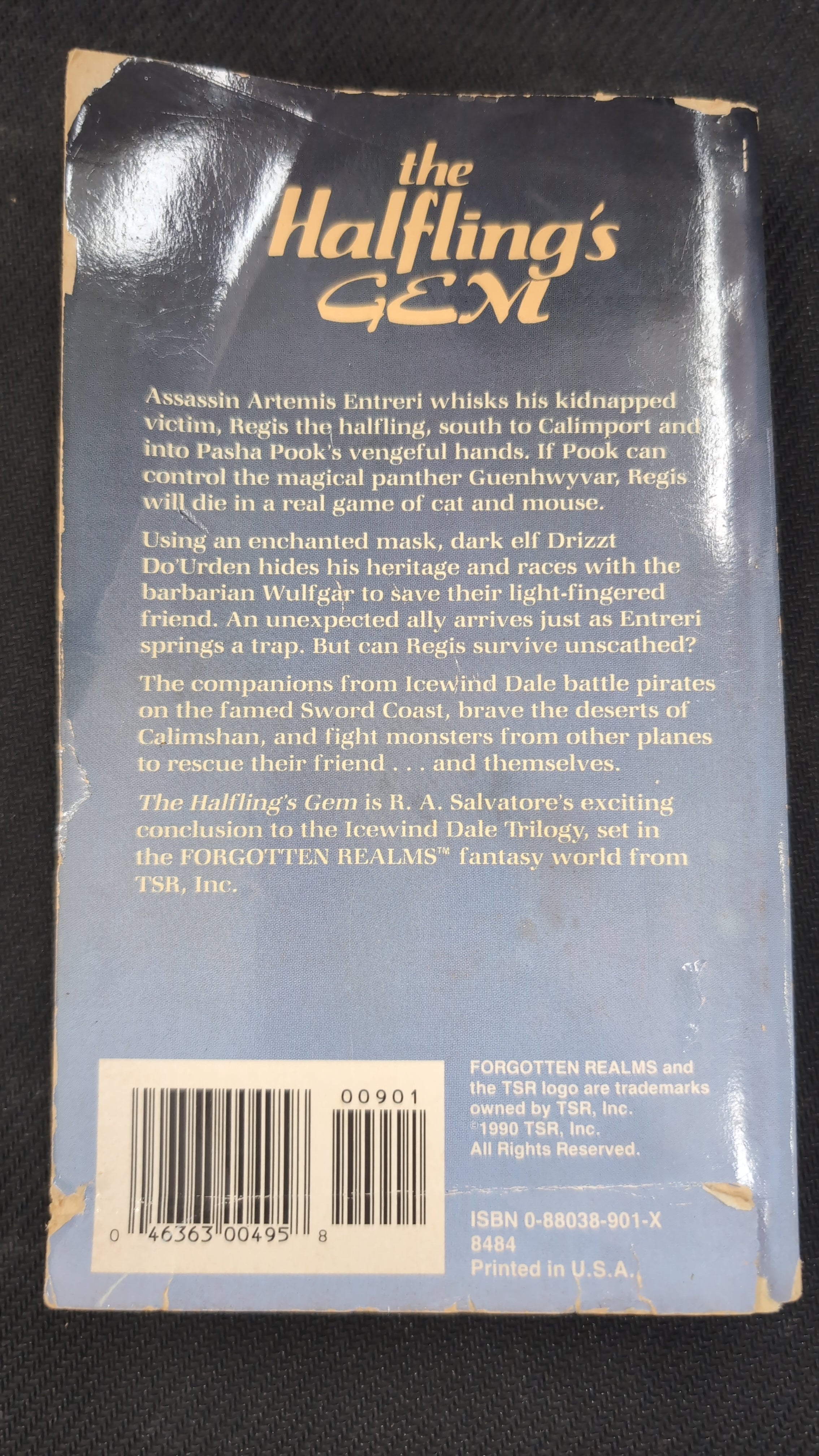 Forgotten Realms: The Halfling's Gem - The Icewind Dale Trilogy Book III [ Paperback ] (USED)