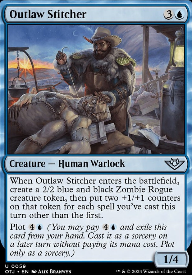 Outlaw Stitcher [#0059] (OTJ-U-FOIL)