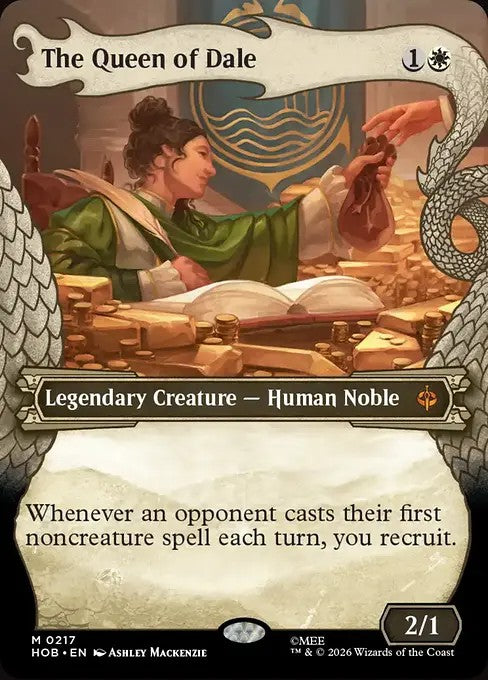 The Queen of Dale [ #0217 Showcase Dragon Hoard Frame ] (HOB-M)