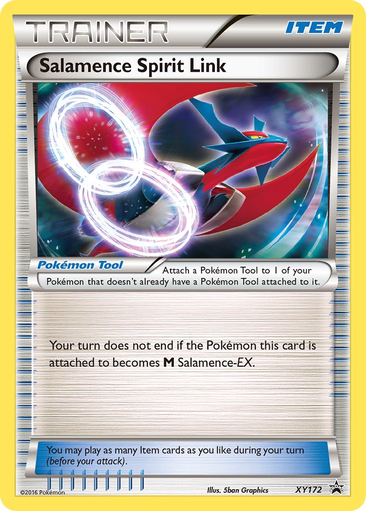 Salamence Spirit Link - XY172 (XY:PR) Promo - Near Mint