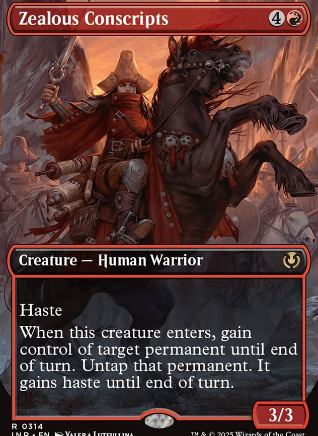 Zealous Conscripts [ #0314 Borderless ] (INR-R)