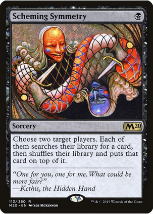 Scheming Symmetry (M20-R-FOIL)