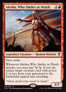 Alesha, Who Smiles at Death (C16-R)
