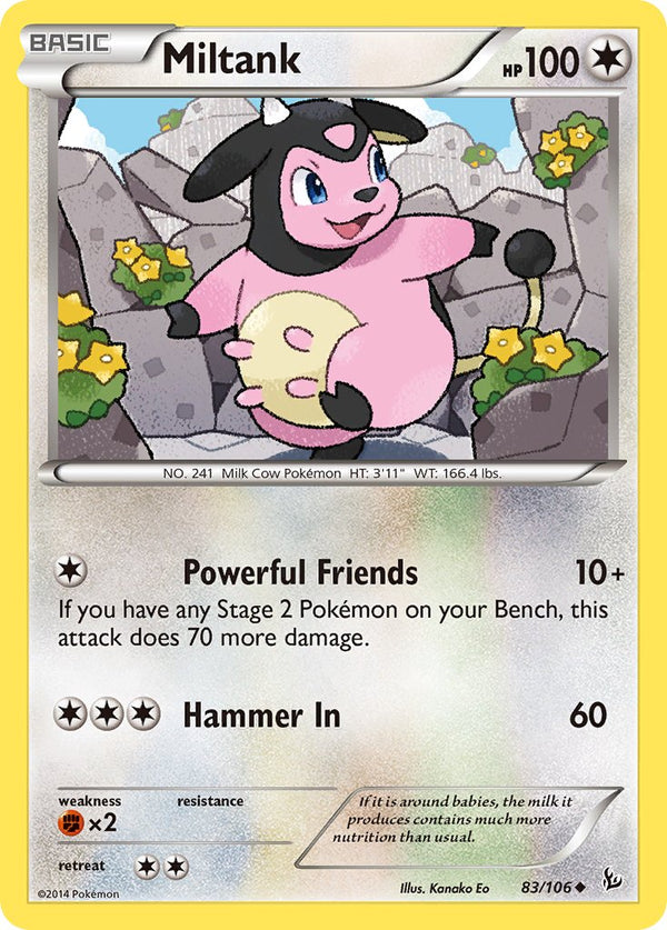 Miltank - 083/106 (FLF) Uncommon - Near Mint