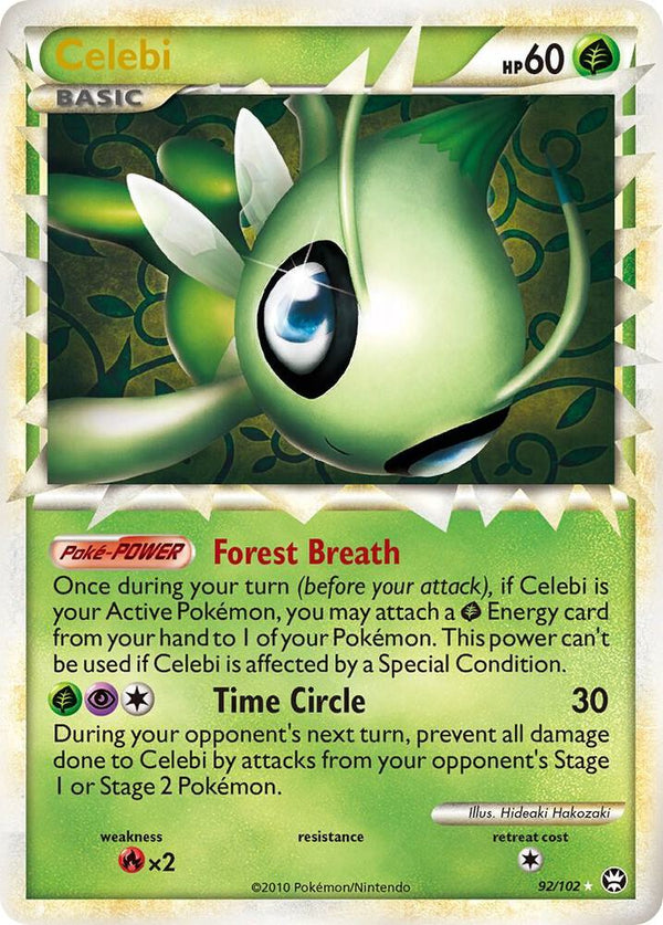 Celebi Prime (92/102) Light Play