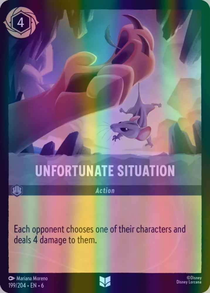 Unfortunate Situation (Azurite Sea 199/204) Uncommon - Near Mint Cold Foil