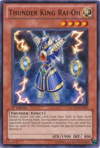 Thunder King Rai-Oh (LCGX-EN203) Common - Near Mint 1st Edition