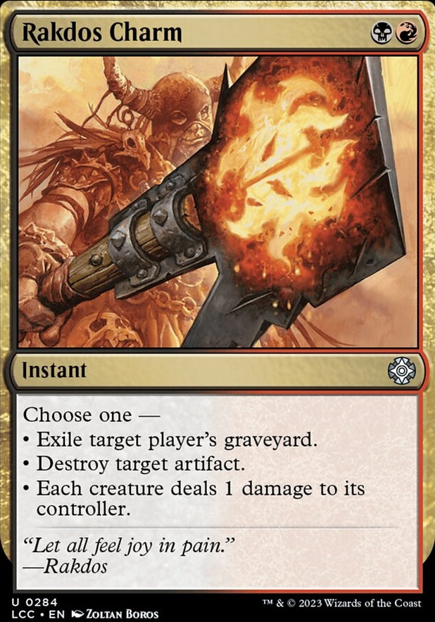 Rakdos Charm [#0284 Reprint] (LCC-U)
